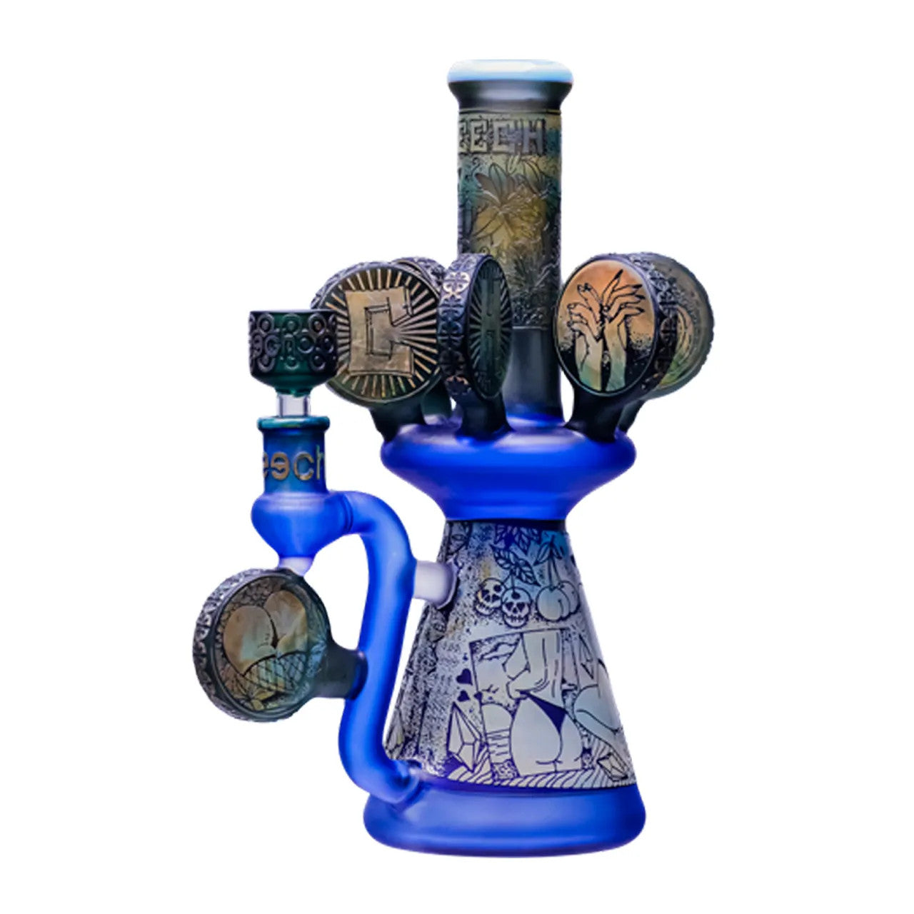 Cheech Glass - 11" Ring Around the Glory Beaker Bong