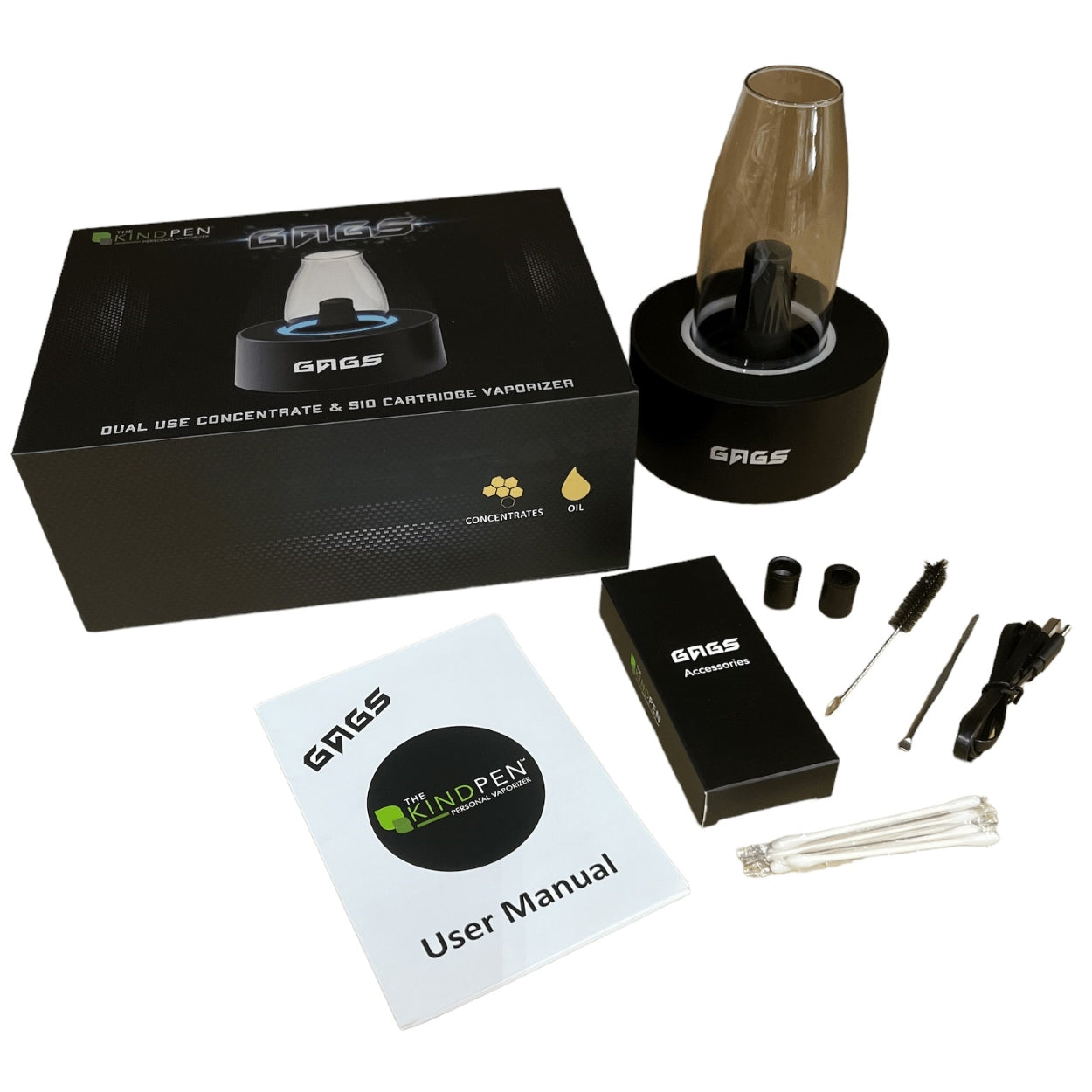 The Kind Pen Gags Electric Dab Rig – Cordless Desktop E-Rig
