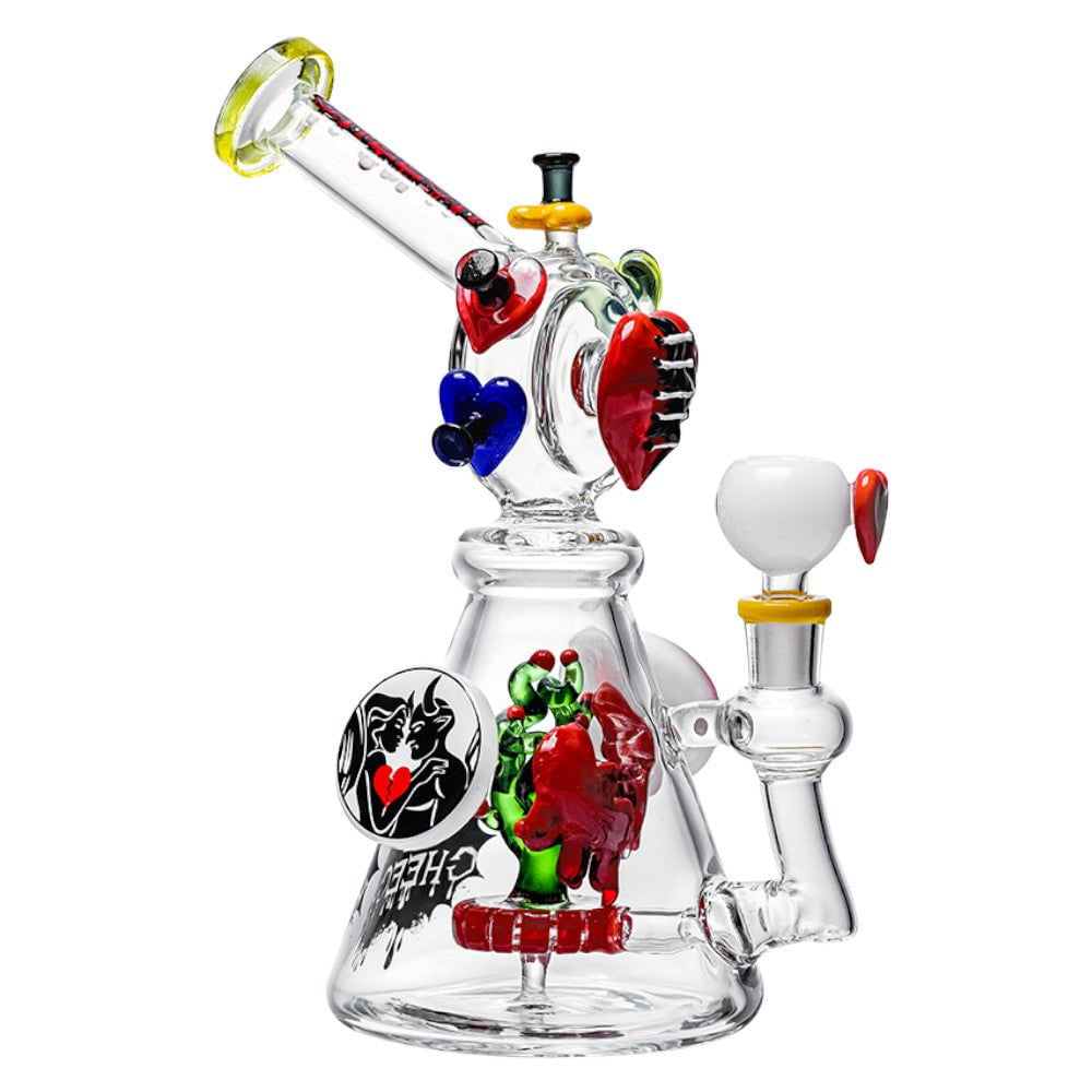 Cheech Glass - 10" Not All Hearts Are Meant To Be Broken Bong