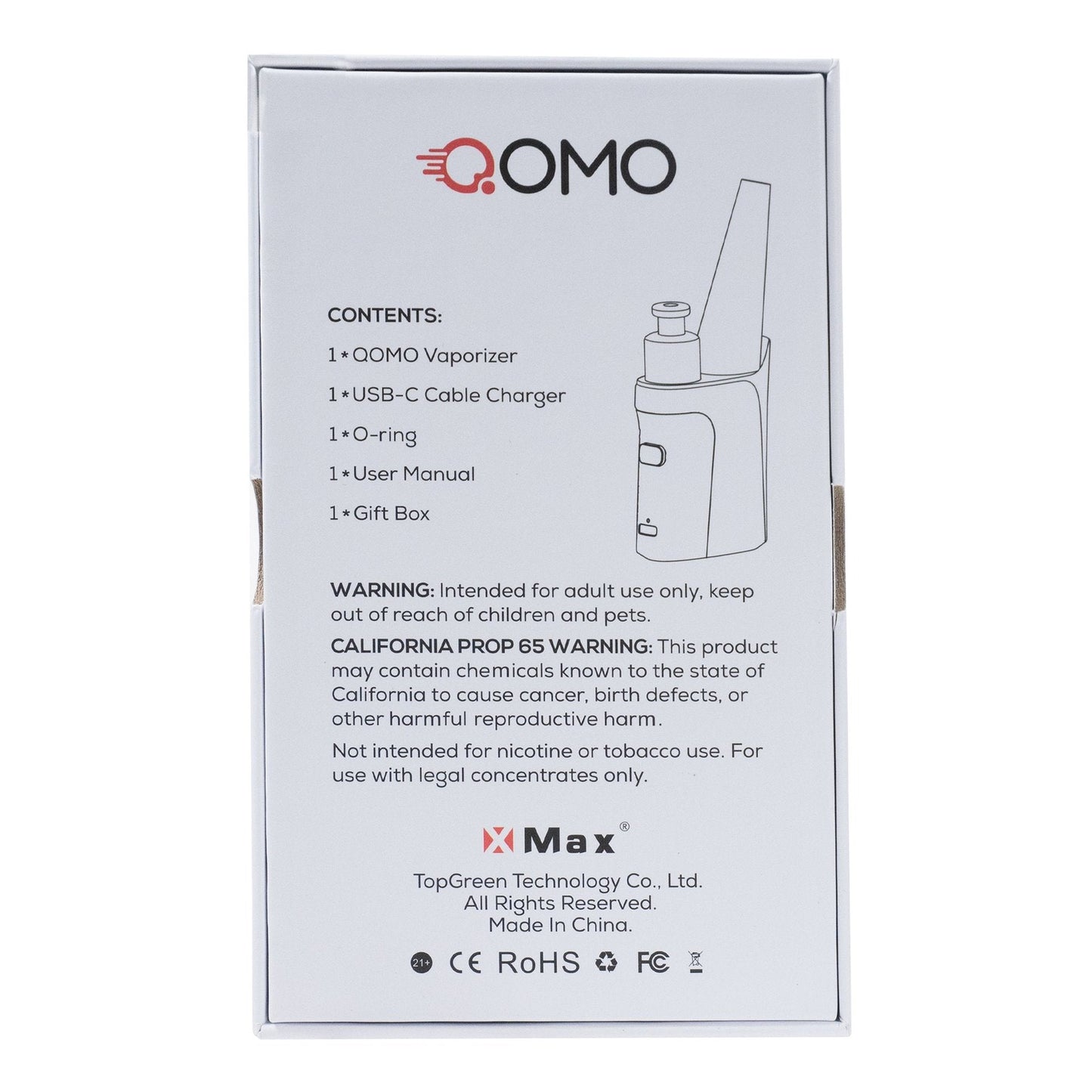 X-Max Qomo Micro Electric Dab Rig