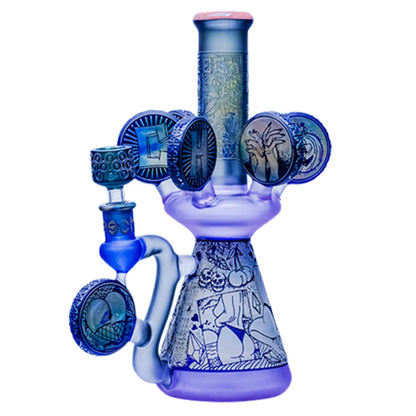 Cheech Glass - 11" Ring Around the Glory Beaker Bong