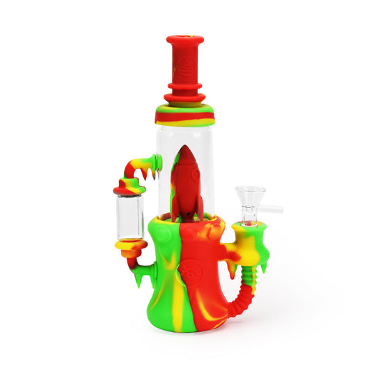 Ritual 8.5” Silicone Rocket Recycler Bong